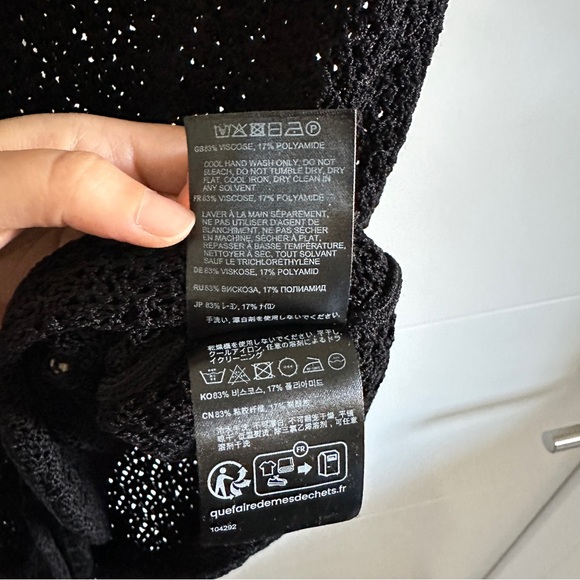 Toteme Bardot-neck open knit top - Picture 10 of 11